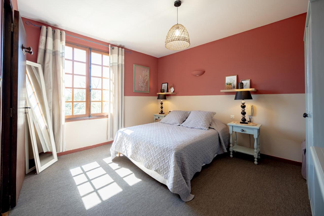 La Maison Du Rouge Gorge - Charmante Maison Climatisee Avec Piscine Ponteves Экстерьер фото